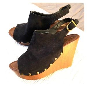 Women’s Mossimo Supply Co. Wedges - black/brown